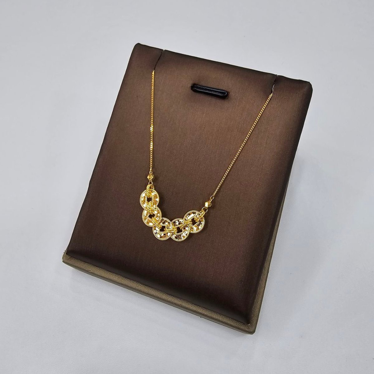 22k / 916 Gold 5 Coin or 五帝钱 Necklace Good Luck - Best Gold Shop 22k gold 22k gold necklace 916 gold Necklaces