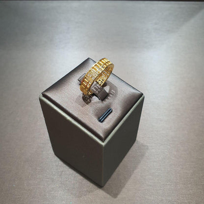 22k / 916 Gold Abacus Ring light Design-Rings-Best Gold Shop