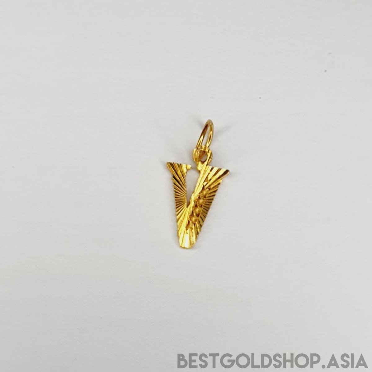 22k / 916 gold alphabet cutting design pendant - Best Gold Shop 22k gold 22k gold pendant 916 gold 916 gold