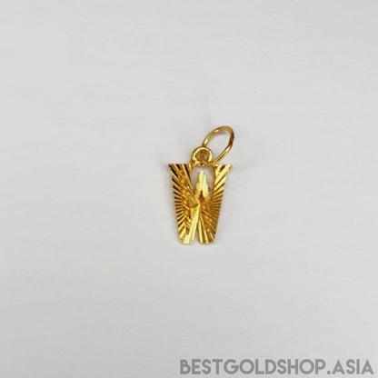 22k / 916 gold alphabet cutting design pendant - Best Gold Shop 22k gold 22k gold pendant 916 gold 916 gold