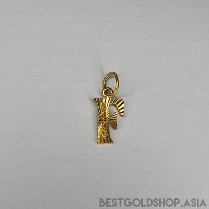 22k / 916 gold alphabet cutting design pendant - Best Gold Shop 22k gold 22k gold pendant 916 gold 916 gold