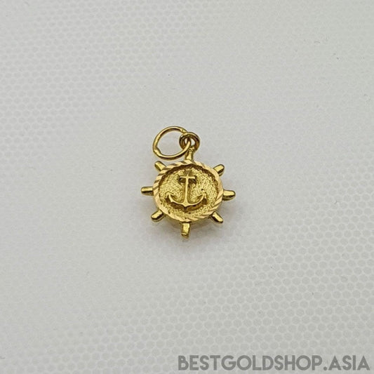 22K / 916 Gold Anchor Pendant - Best Gold Shop 22k gold 22k gold pendant 916 gold 916 gold