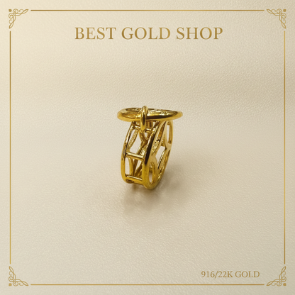 22k / 916 Gold Ancient Coin PendantCharms & PendantsBest Gold Shop