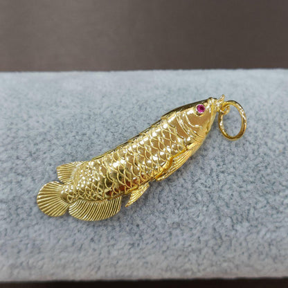 22k / 916 gold Arowana Pendant-916 gold-Best Gold Shop