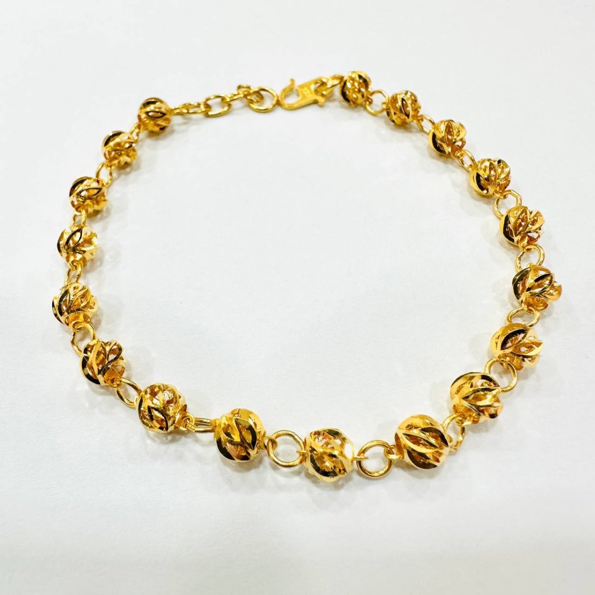 22k / 916 Gold ball bracelet V2 - Best Gold Shop 22k gold 22k gold bracelet 916 gold Bracelets