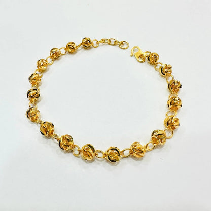 22k / 916 Gold ball bracelet V2 - Best Gold Shop 22k gold 22k gold bracelet 916 gold Bracelets