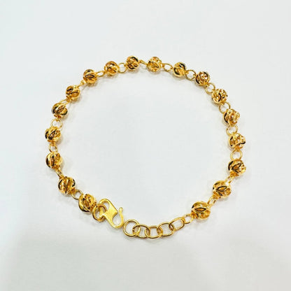 22k / 916 Gold ball bracelet V2 - Best Gold Shop 22k gold 22k gold bracelet 916 gold Bracelets