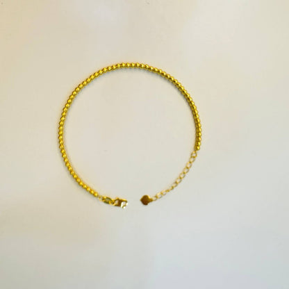 22k / 916 Gold Bead Bracelet Light Weight - Best Gold Shop 22k gold 22k gold bracelet 916 gold Bracelets