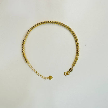 22k / 916 Gold Bead Bracelet Light Weight - Best Gold Shop 22k gold 22k gold bracelet 916 gold Bracelets
