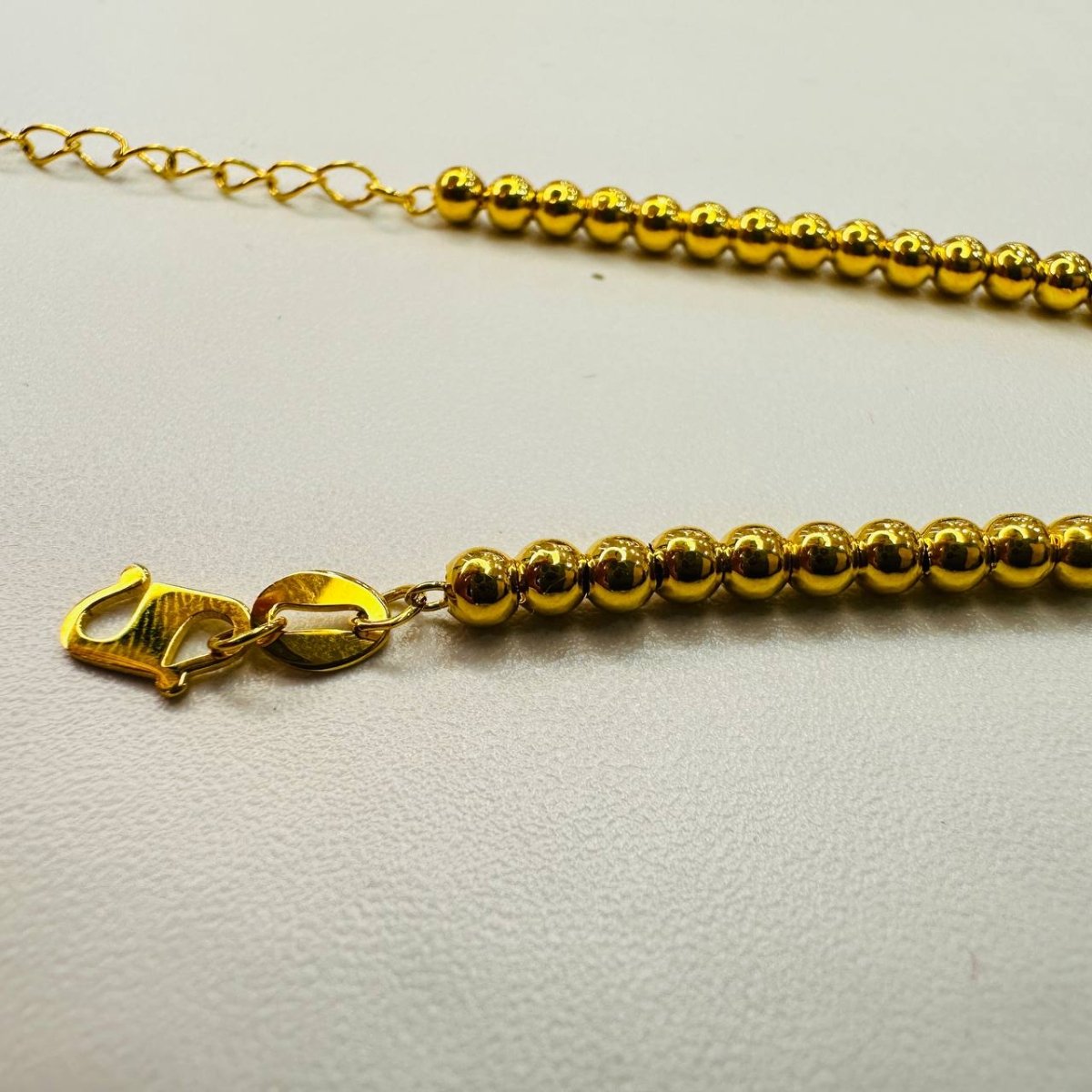 22k / 916 Gold Bead Bracelet Light Weight - Best Gold Shop 22k gold 22k gold bracelet 916 gold Bracelets
