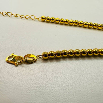 22k / 916 Gold Bead Bracelet Light Weight - Best Gold Shop 22k gold 22k gold bracelet 916 gold Bracelets