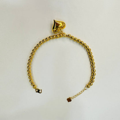22k / 916 Gold Bead Bracelet Light Weight - Best Gold Shop 22k gold 22k gold bracelet 916 gold Bracelets