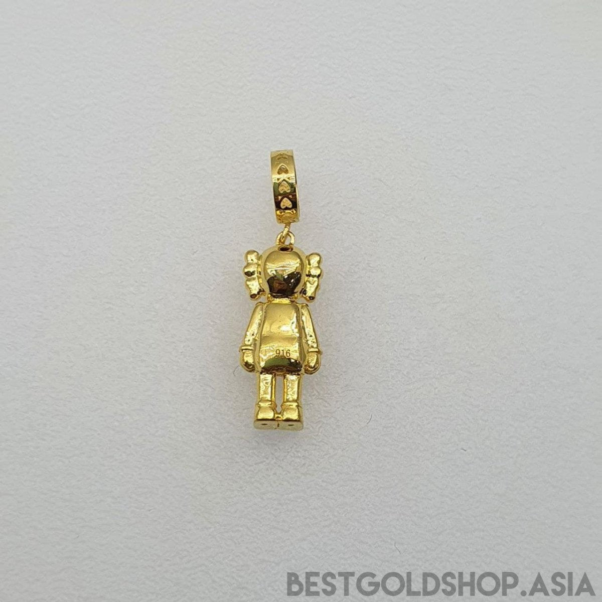 22k / 916 Gold Bear Pendant / Charm - Best Gold Shop 22k gold 22k Gold Charms 22k gold pendant 916 gold