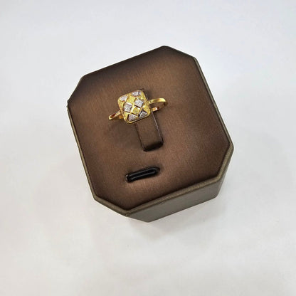 22k / 916 Gold Biscot Ring Version 1 (2 Tone) - Best Gold Shop 22k gold 22k gold ring 916 gold Rings