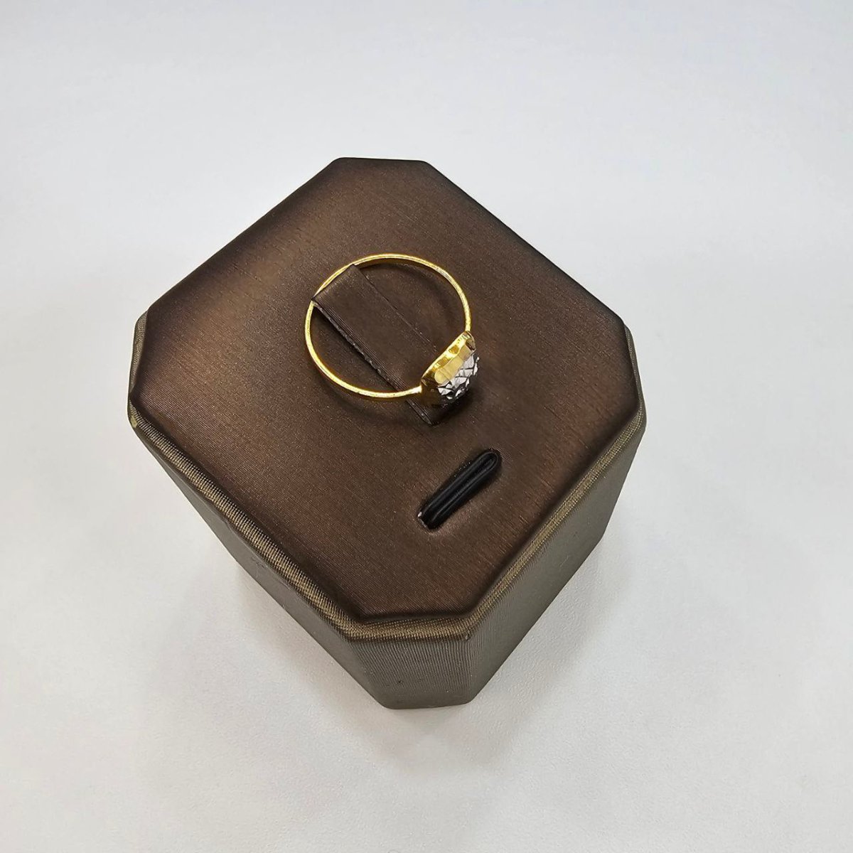 22k / 916 Gold Biscot Ring Version 2 (2 Tone) - Best Gold Shop 22k gold 22k gold ring 916 gold Rings