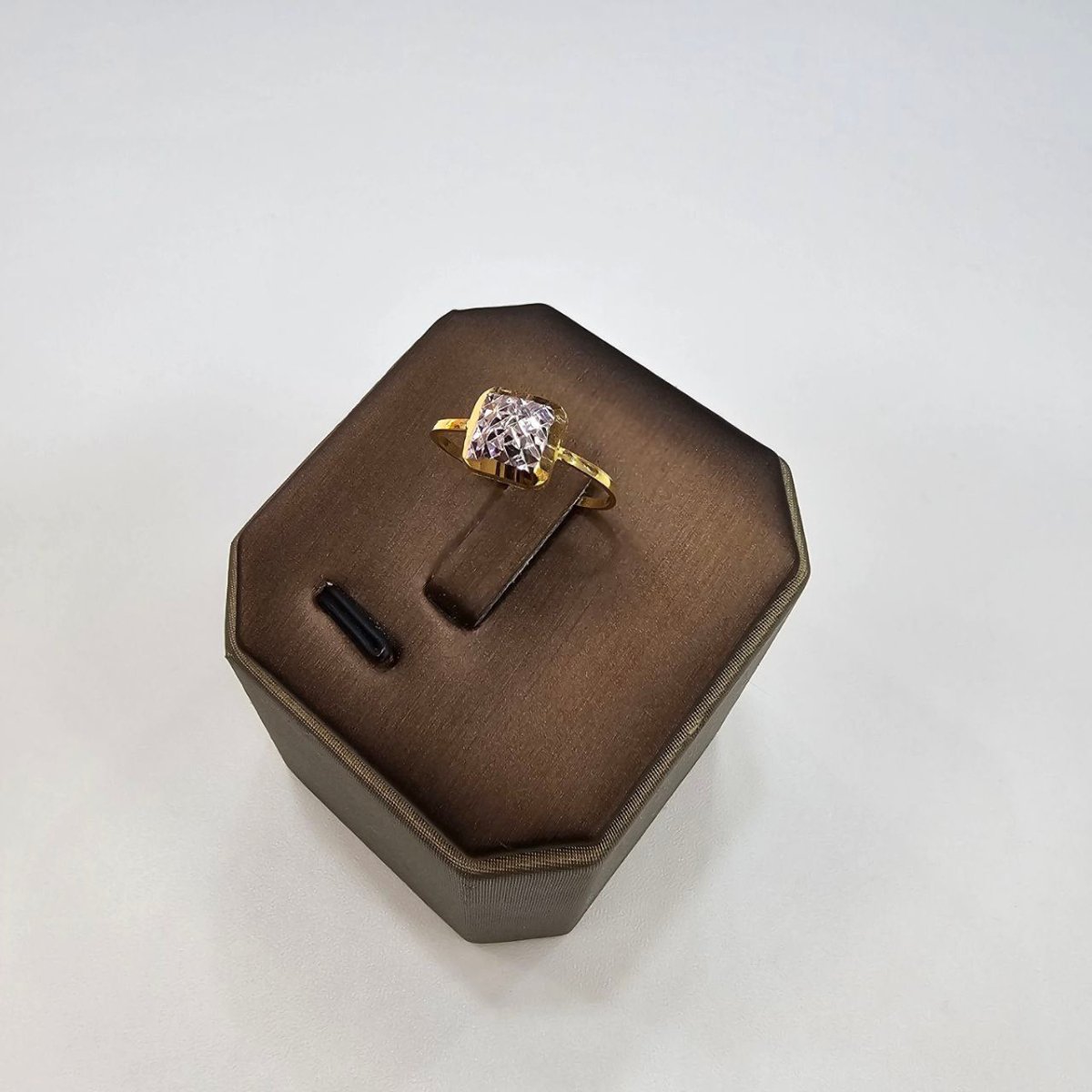 22k / 916 Gold Biscot Ring Version 2 (2 Tone) - Best Gold Shop 22k gold 22k gold ring 916 gold Rings