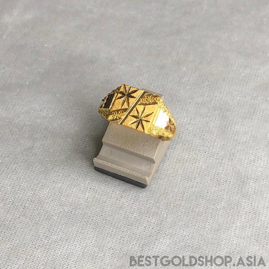 22k / 916 Gold Board Design Ring D2-916 gold-Best Gold Shop