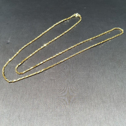 22k / 916 Gold Box Cutting Necklace - Best Gold Shop 22k gold 22k gold chain 22k gold necklace Necklaces