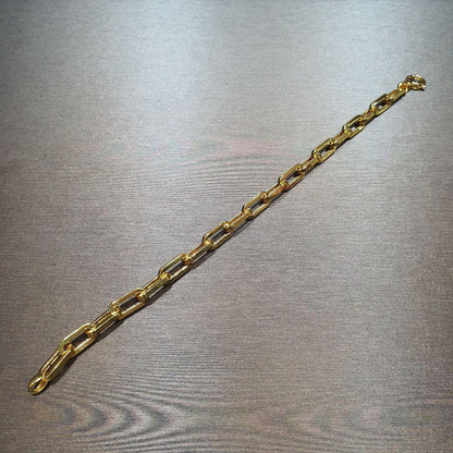 22K / 916 Gold C Design Bracelet S A N-Bracelets-Best Gold Shop