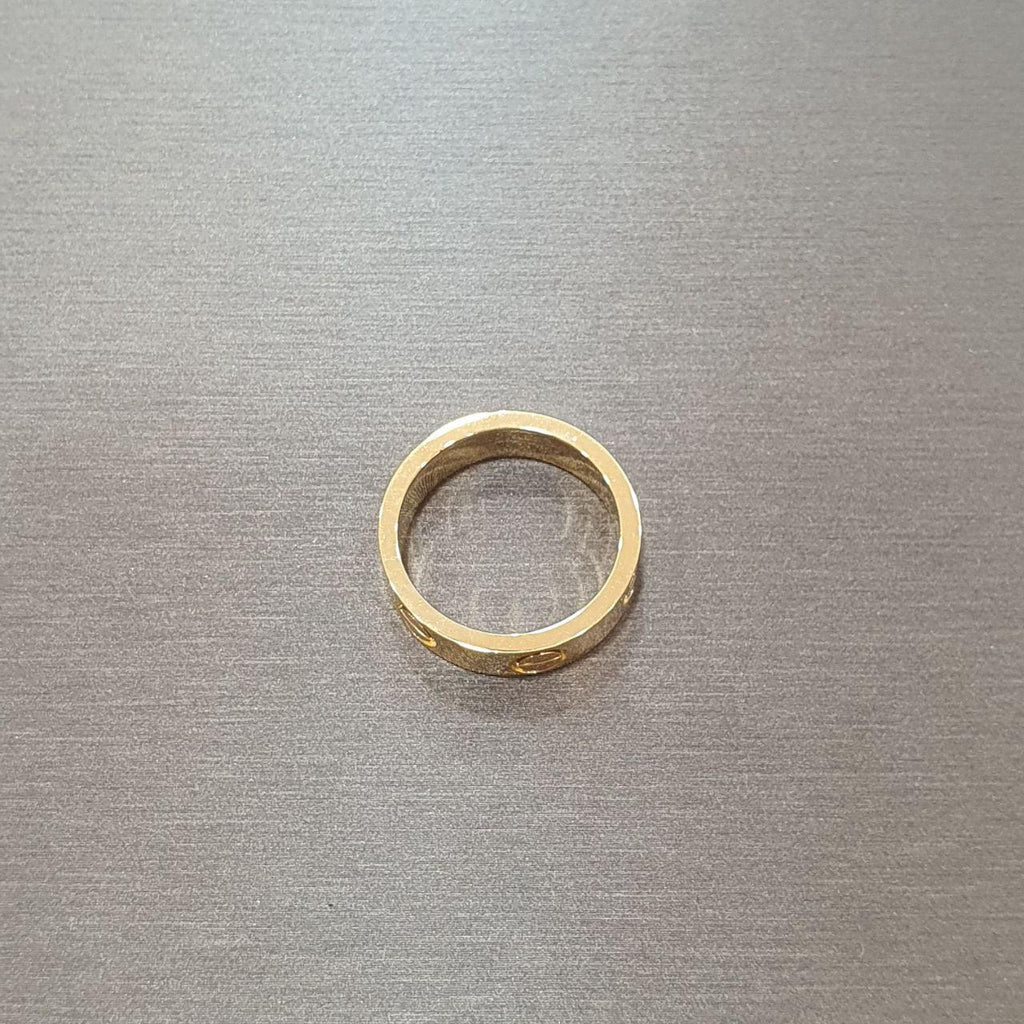 22k / 916 Gold C Design Ring 5.5mm-Rings-Best Gold Shop