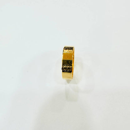 22k / 916 gold C Design Ring-916 gold-Best Gold Shop