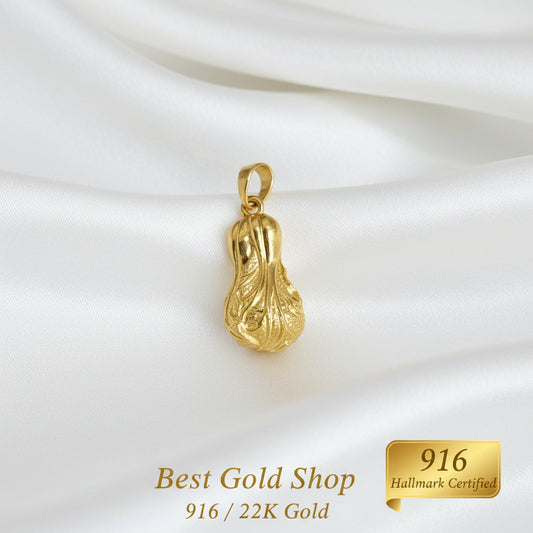 22k / 916 Gold Cabbage Pendant by Best Gold ShopCharms & PendantsBest Gold Shop