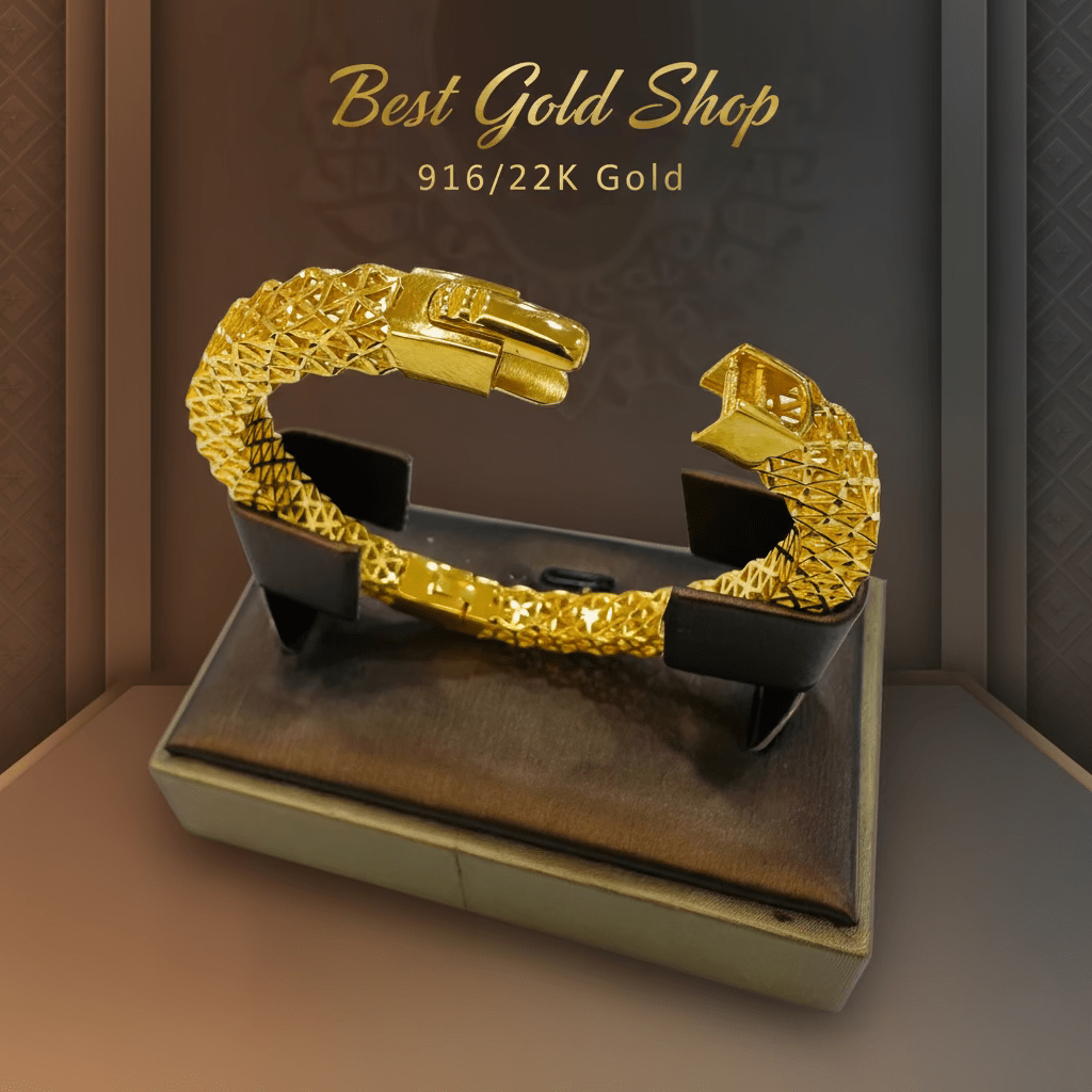 22K / 916 Gold Celestial Bangle by Best Gold ShopBraceletsBest Gold Shop