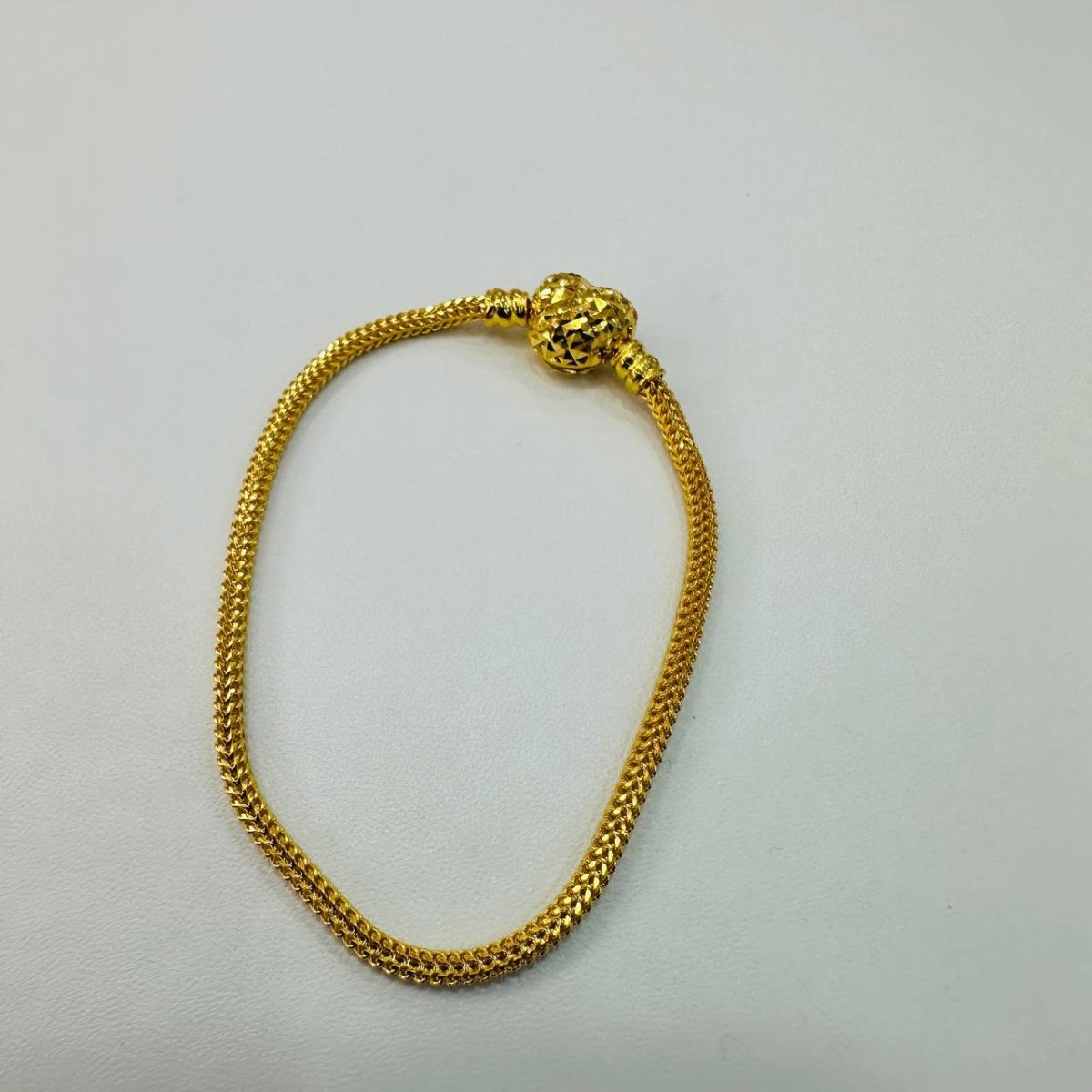 22k / 916 Gold Charm Cutting Heart Bracelet - Best Gold Shop 22k gold 22k gold bracelet 916 gold Bracelets