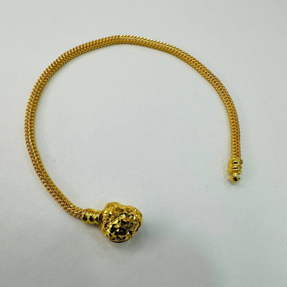 22k / 916 Gold Charm Cutting Heart Bracelet - Best Gold Shop 22k gold 22k gold bracelet 916 gold Bracelets