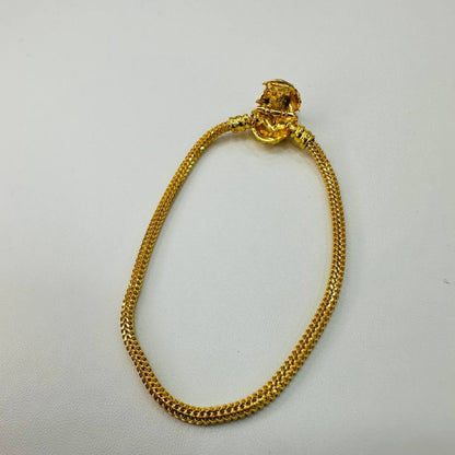 22k / 916 Gold Charm Cutting Heart Bracelet - Best Gold Shop 22k gold 22k gold bracelet 916 gold Bracelets