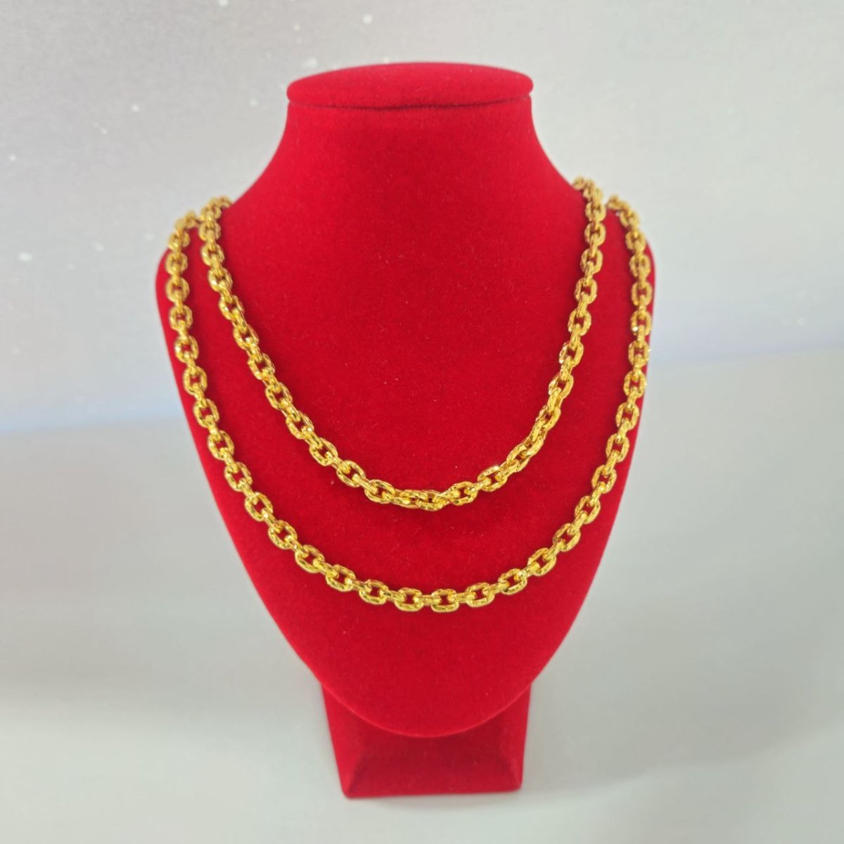 22k / 916 Gold Classic Gold Anchor Chain by Best Gold Shop - Best Gold Shop 22k gold 22k gold necklace 916 gold Necklaces