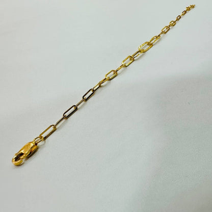 22k / 916 Gold Clip Bracelet V3 by Best Gold Shop - Best Gold Shop 22k gold 22k gold bracelet 916 gold Bracelets