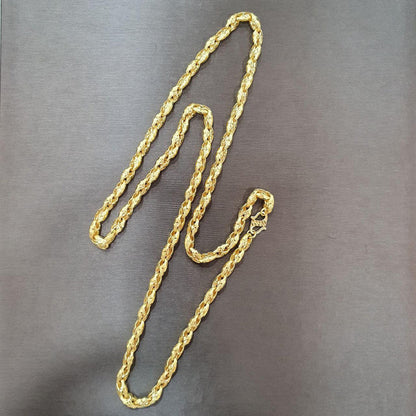 22K / 916 Gold Clip Sandy Necklace-Necklaces-Best Gold Shop