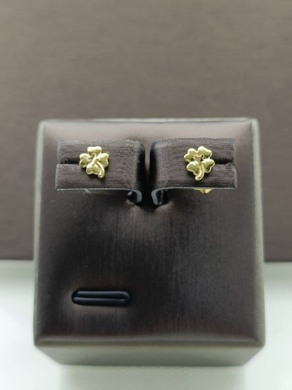 22k / 916 Gold Clover Earring - Best Gold Shop 22k gold 22k gold earring 916 gold Earrings