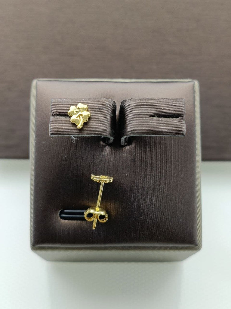 22k / 916 Gold Clover Earring-Earrings-Best Gold Shop
