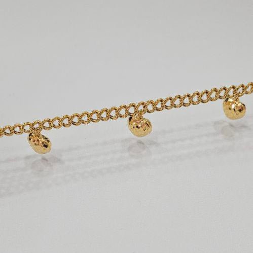 22k / 916 Gold Coco Dangling Heart Bracelet by Best Gold Shop - Best Gold Shop 22k gold 22k gold bracelet 916 gold Bracelets