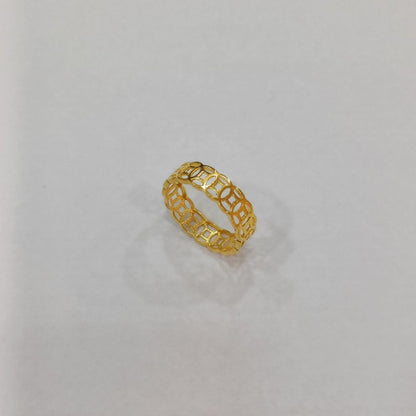 22k / 916 Gold Coin Ring v2 - Best Gold Shop 22k gold 22k gold ring 916 gold 916 gold