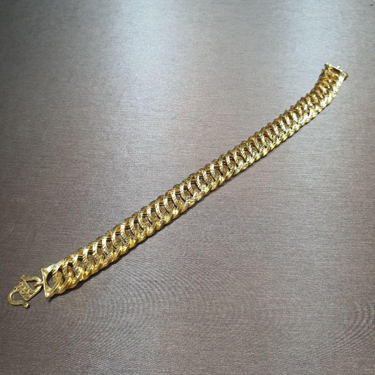 22K / 916 Gold Cutting Lipan Bracelet - Best Gold Shop 22k gold 22k gold bracelet 916 gold Bracelets