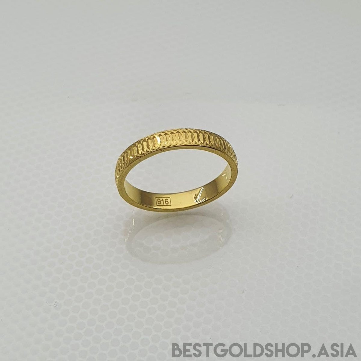 22K / 916 Gold Cutting Pinky Smooth finish V2 - Best Gold Shop 22k gold 22k gold ring 916 gold 916 gold