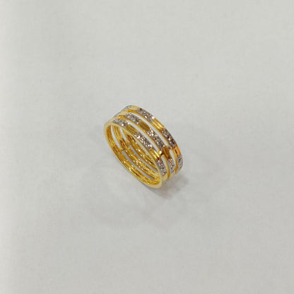22k / 916 Gold Cutting ring 2c (unisex design)-916 gold-Best Gold Shop