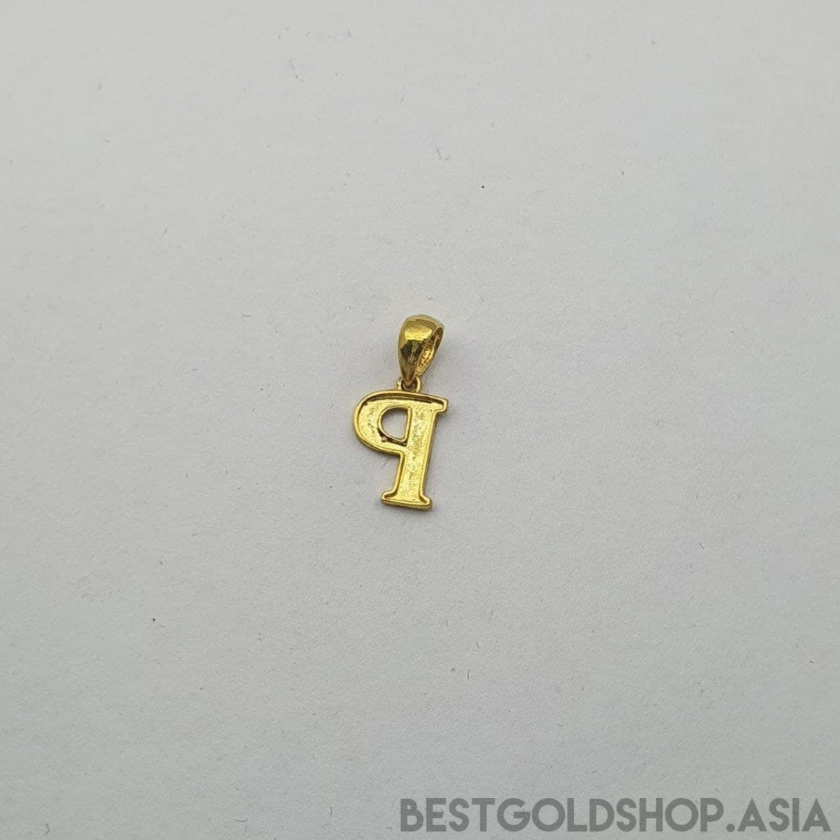 22k / 916 Gold diamond cutting alphabert pendant - Best Gold Shop 22k gold 22k gold pendant 916 gold 916 gold