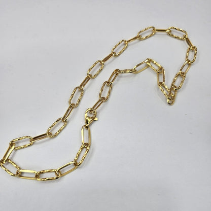22k / 916 Gold Diamond Cutting Link Necklace by Best Gold Shop - Best Gold Shop 22k gold 22k gold chain 22k gold necklace Bracelets