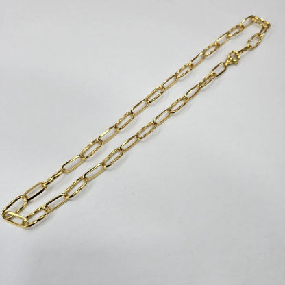 22k / 916 Gold Diamond Cutting Link Necklace by Best Gold Shop - Best Gold Shop 22k gold 22k gold chain 22k gold necklace Bracelets