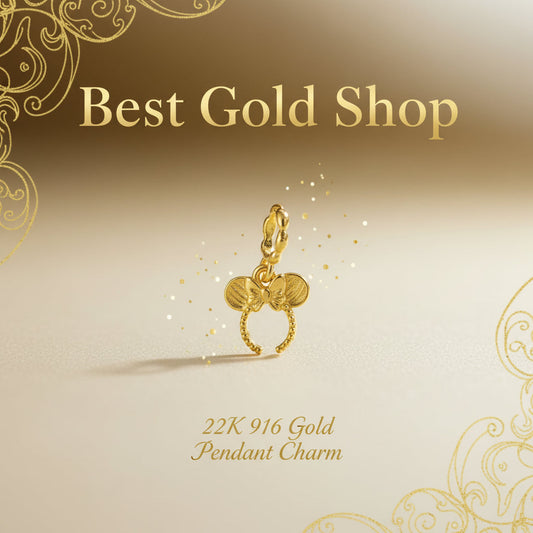 22K / 916 Gold Different Design 0.13 to 0.25 grams Weight Pendants and Charms - 22k gold pendant Charms & Pendants