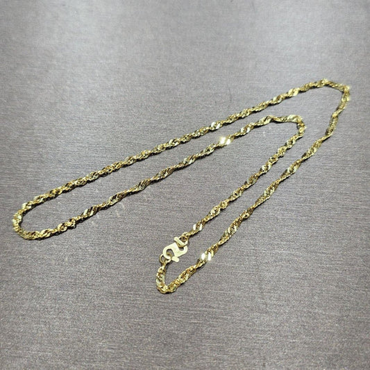 22k / 916 Gold disco Necklace - Best Gold Shop 22k gold 22k gold chain 22k gold necklace Necklaces