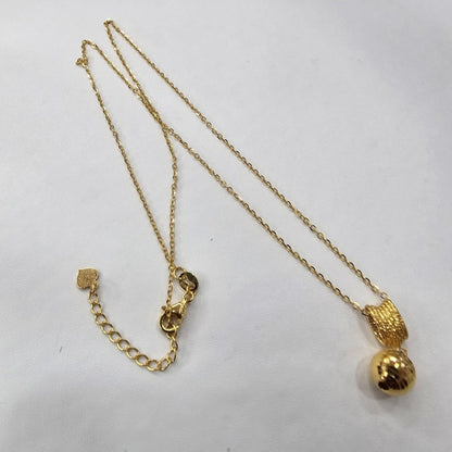22k / 916 Gold Disco vintage ball Necklace by Best Gold Shop - Best Gold Shop 22k gold 22k gold chain 916 gold Necklaces