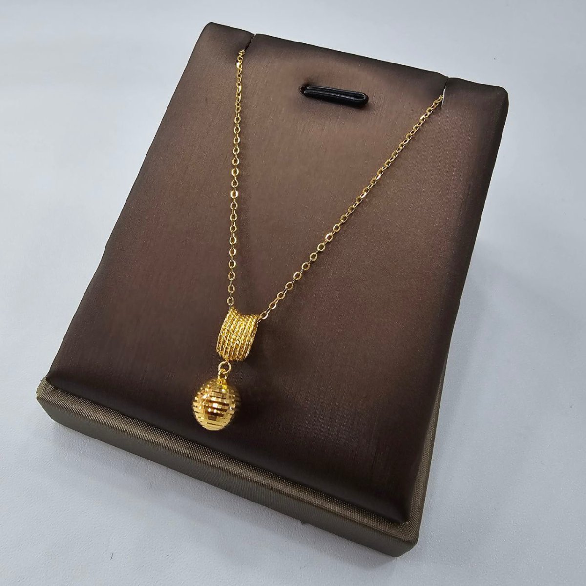 22k / 916 Gold Disco vintage ball Necklace by Best Gold Shop - Best Gold Shop 22k gold 22k gold chain 916 gold Necklaces