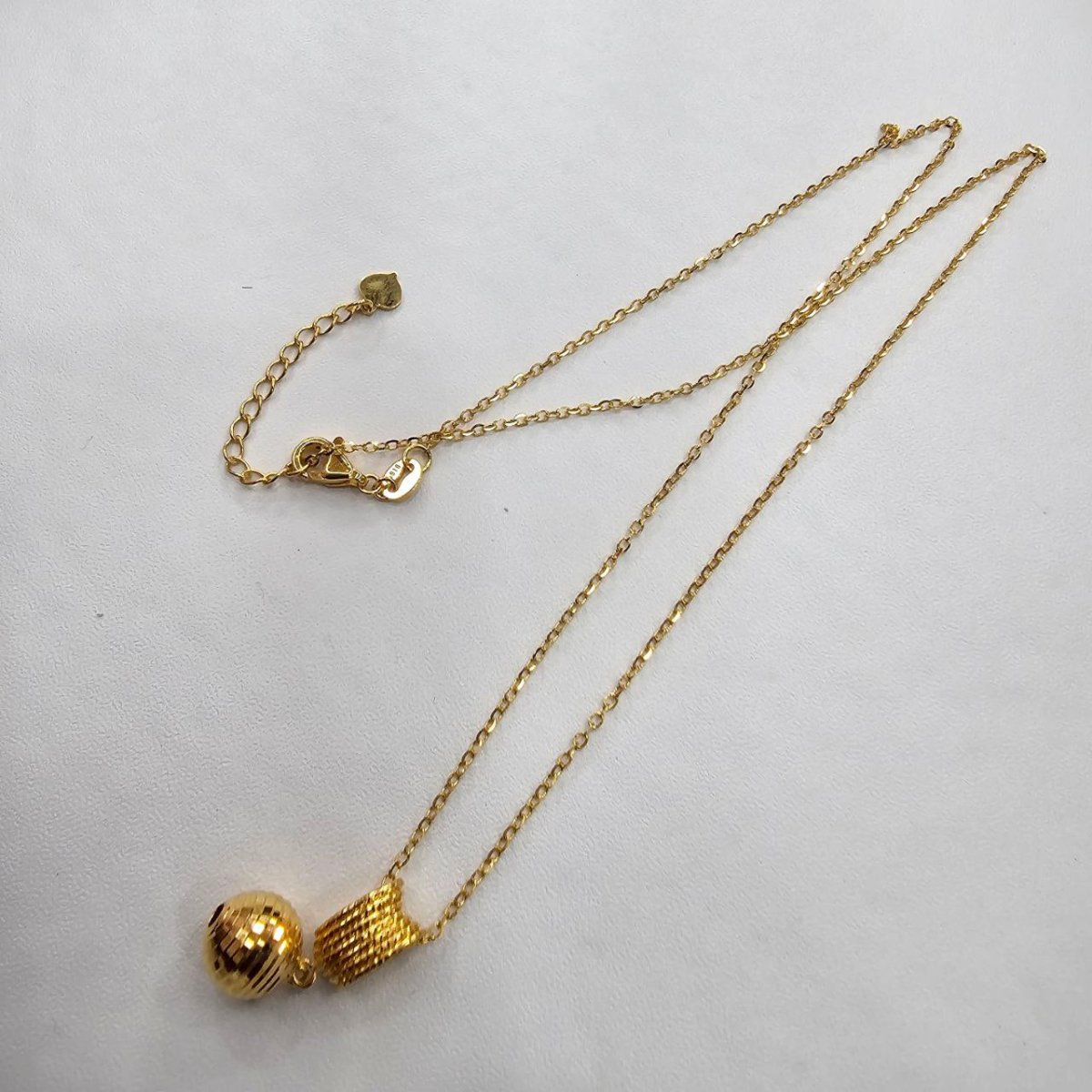 22k / 916 Gold Disco vintage ball Necklace by Best Gold Shop - Best Gold Shop 22k gold 22k gold chain 916 gold Necklaces