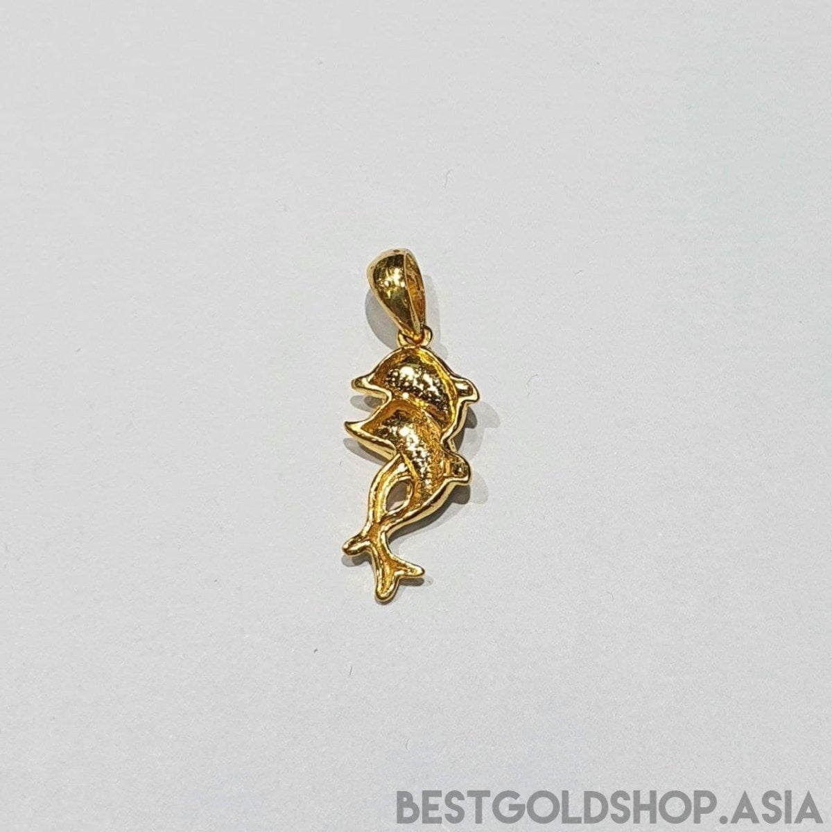 22k / 916 Gold Dolphin Pendant 2 Colour - Best Gold Shop 22k gold 22k gold pendant 916 gold 916 gold