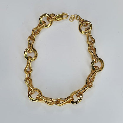 22k / 916 Gold Double Link Bracelet v5 - Best Gold Shop 22k gold 22k gold bracelet 916 gold 916 gold